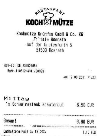 amep Hffner Kochmtze Restaurant